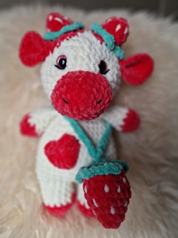 Strawberry cow