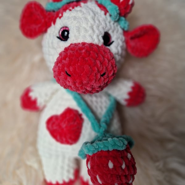 Strawberry cow