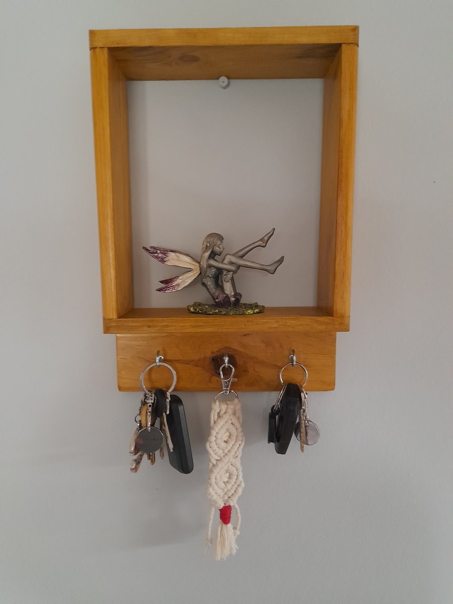 Rustic key rack