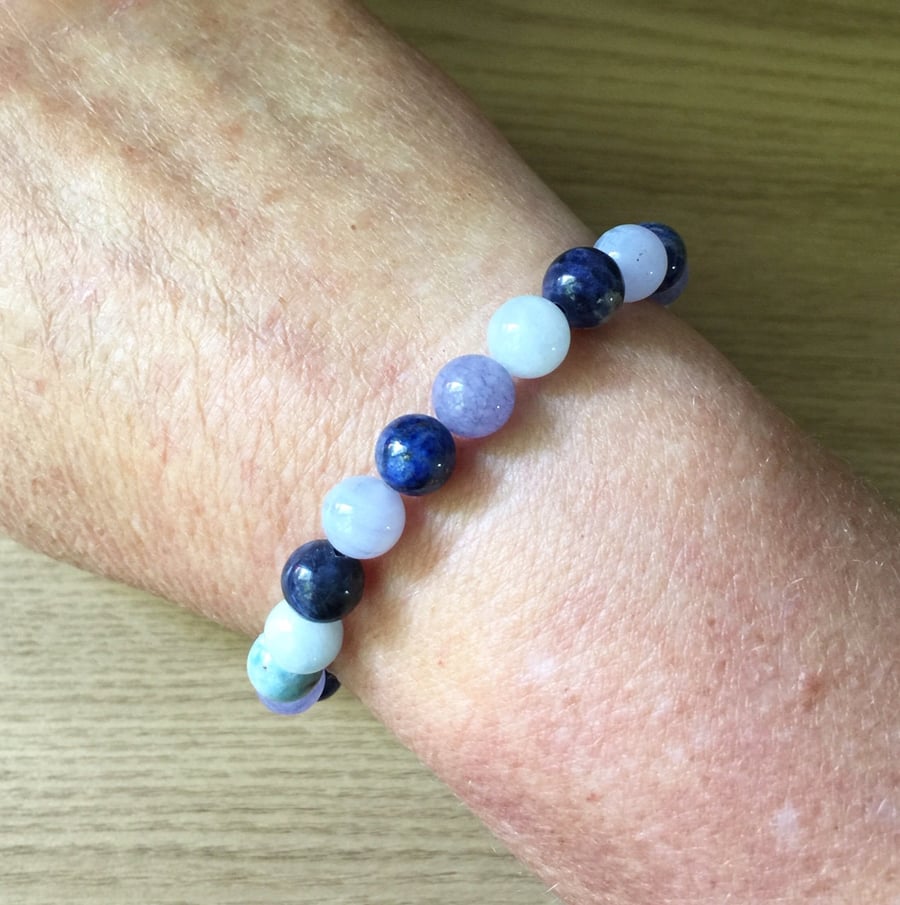 Throat Chakra Bracelet