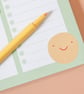 Happy Weekly Planner A4 Desk Pad Plan the Week 50 sheets Notepad Family Calendar - Image 8