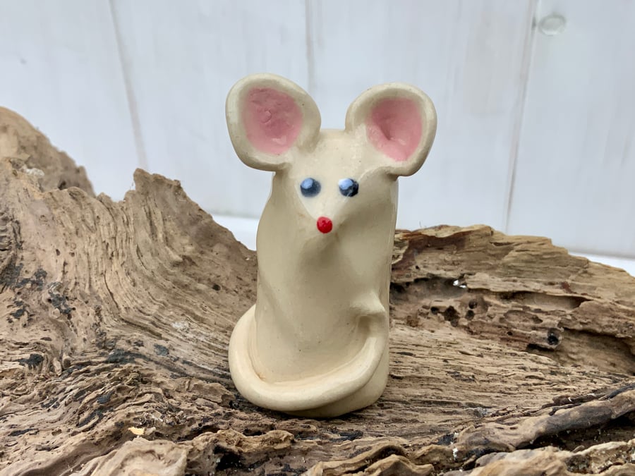 Handmade Ceramic Field Mouse