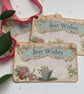 GIFT TAGS .Vintage -style  ' Afternoon Tea '( set of 3) ' .ready to ship... - Image 1