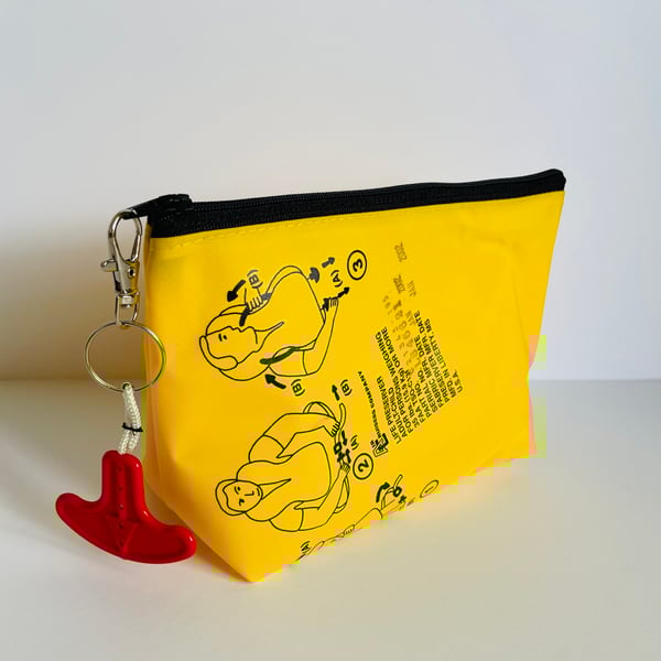 Life vest cosmetic pouch