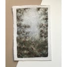 Wild roses original small watercolour painting 