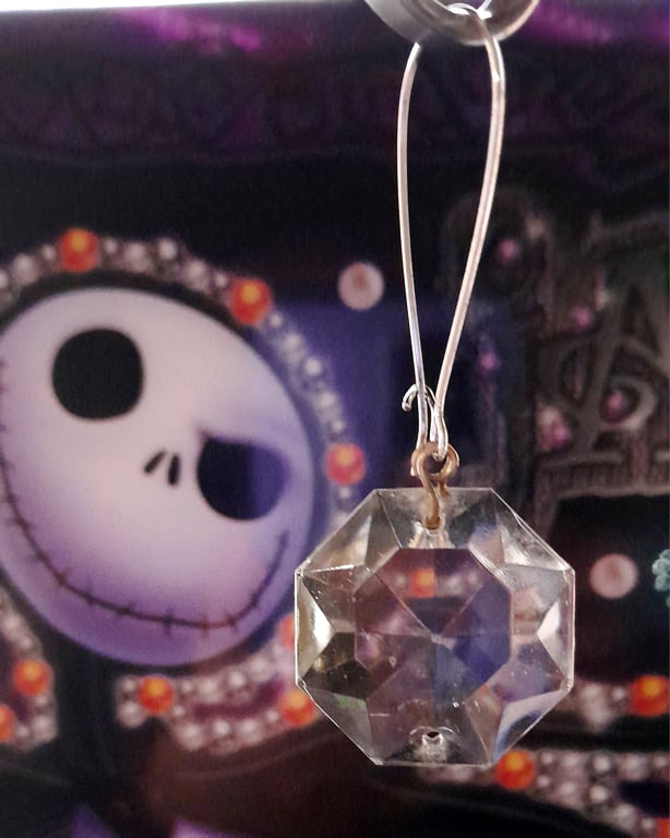 Vintage Chandelier Single Octagon