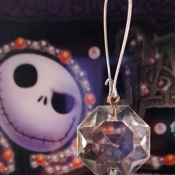 Vintage Chandelier Single Octagon