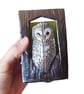 Tawny Owl in Tree Ceramic Pot - Hand Built - Image 4