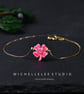 Sterling Silver Clover Bracelet With 925 Sterling Silver Chain - Image 5