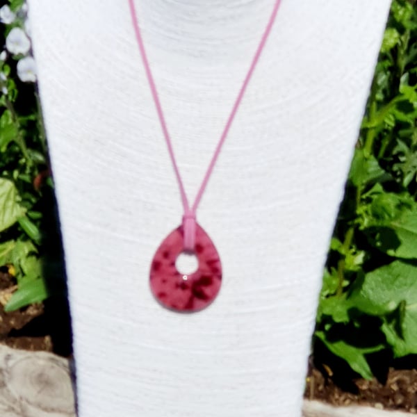 Fused Glass Pendant 