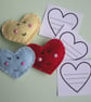 Sewing kit make 3 cute felt pocket hearts - Image 4