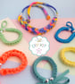 Knitting kit, DIY braided necklace and bracelet set