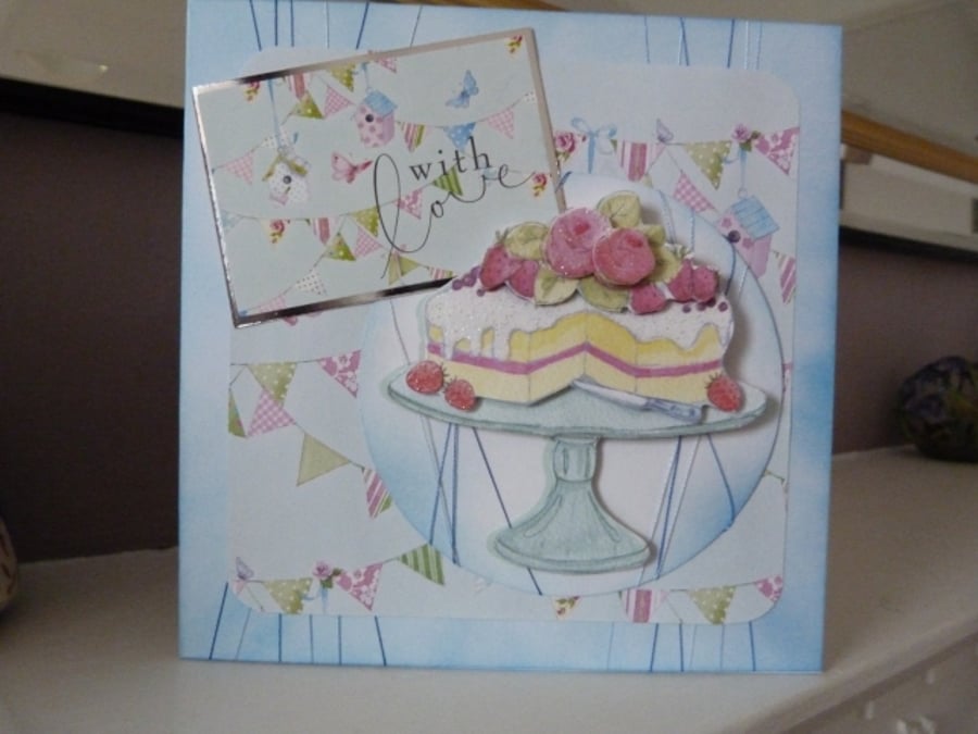 Birthday Cake Birthday Card