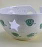 Large Ceramic bowl Large Yarn bowl, Knitting yarn bowl Made to order