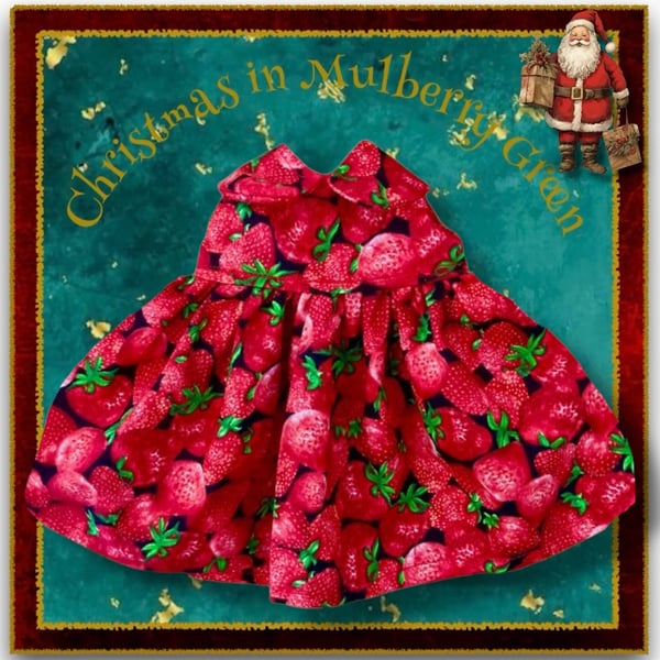 Juicy Strawberries Dress 