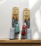 Dog lint roller & dog lead, poo bag holder wall hook: 