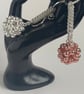 Handbag Charm, Initialled, Rose Gold Lava Beads Orb, Keyring  - Image 9