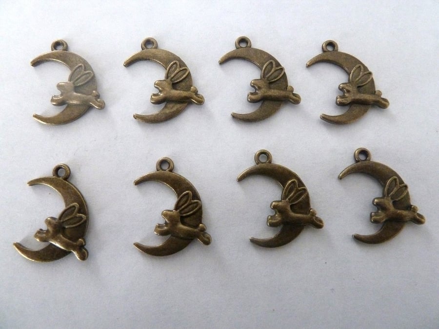 hare over the moon charms