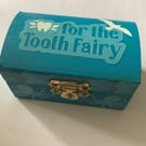 Wooden tooth fairy box - mermaid