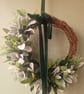 Timeless Green and Velvet Wreath, Year Round Door Decor - Image 2