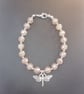 Gold Dragonfly charm bracelet  - Image 1