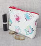 Larg coin purse, owls - Image 4