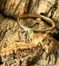 Emerald Gold stacking Ring - Image 7