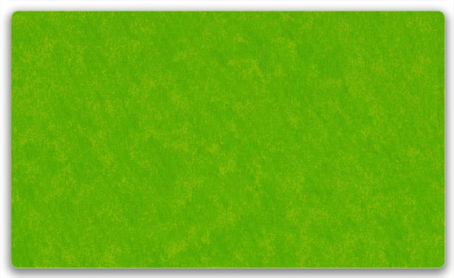 Makower 'Spraytime' cotton fabric in lime green.
