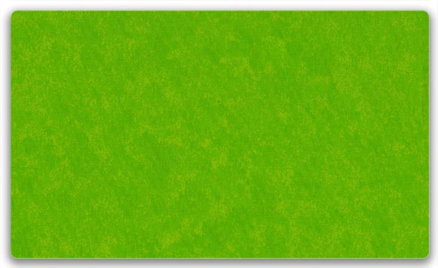 Makower 'Spraytime' cotton fabric in lime green.