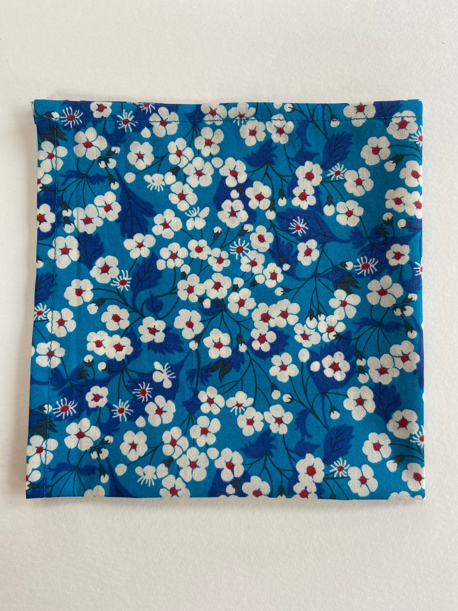 Ladies Liberty Fabric Handkerchief Mitsi Pattern Beautiful Gift