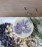 Lavender & Oatmeal handmade Soap - After Dusk, Round - Image 1