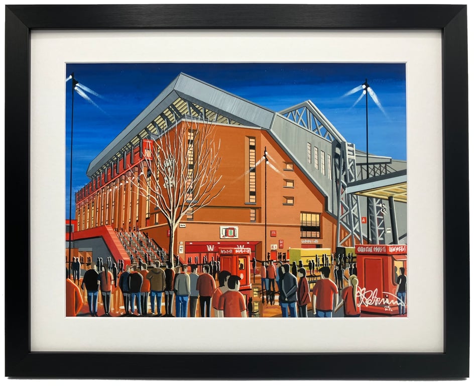 Liverpool. Framed & Unframed Fine Art Print Football Club FC. Anfield Gift