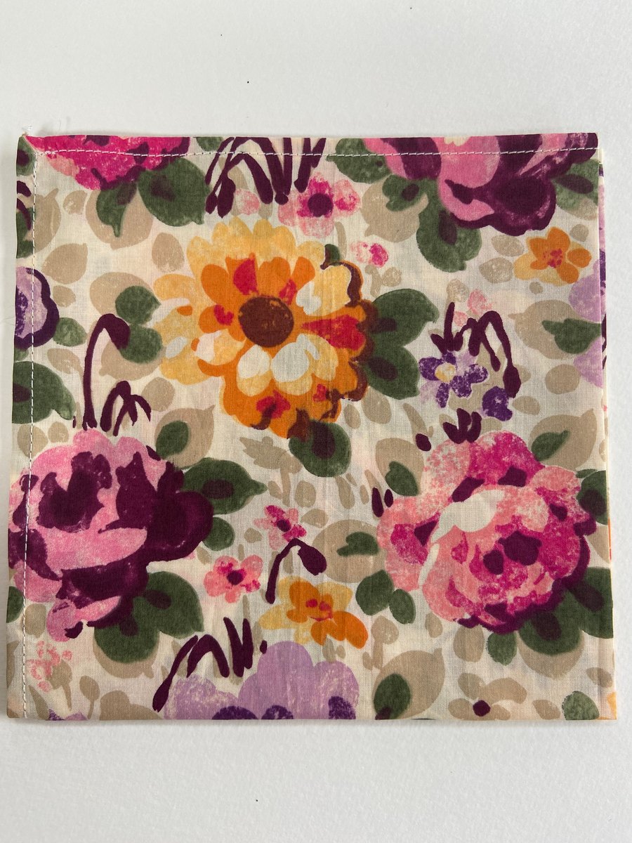 Ladies Liberty Fabric Handkerchief Florence Pattern Beautiful Gift
