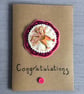 Hand Embroidered Congratulations Card - Image 1