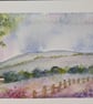 Clare Connell original watercolour  - Image 3