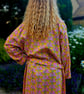 Handmade Liberty of London Tana Lawn Dressing Gown – Luxury Robe – Clementina - Image 3