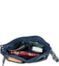  Harris tweed  and faux leather blue handbag - Image 2