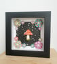 Fly Agaric Mushroom and Flowers - Original Low Relief Artwork - Image 8