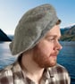 Outlander Inspired Scots Bonnet, Grey Shetland Wool, Head Circumference 56-61cms - Image 1