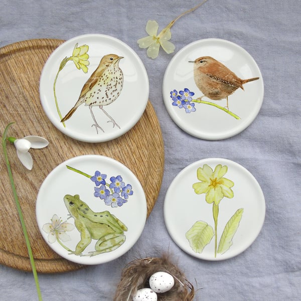 Garden Wildlife Coasters