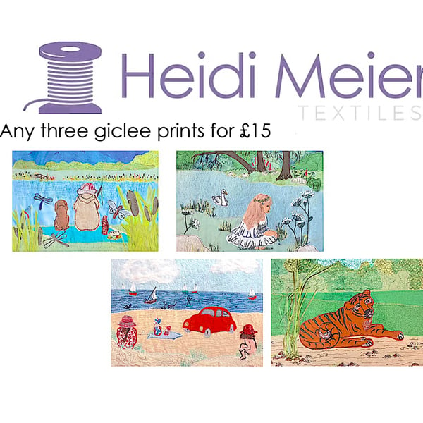 Giclee prints offer buy three for 15 pounds