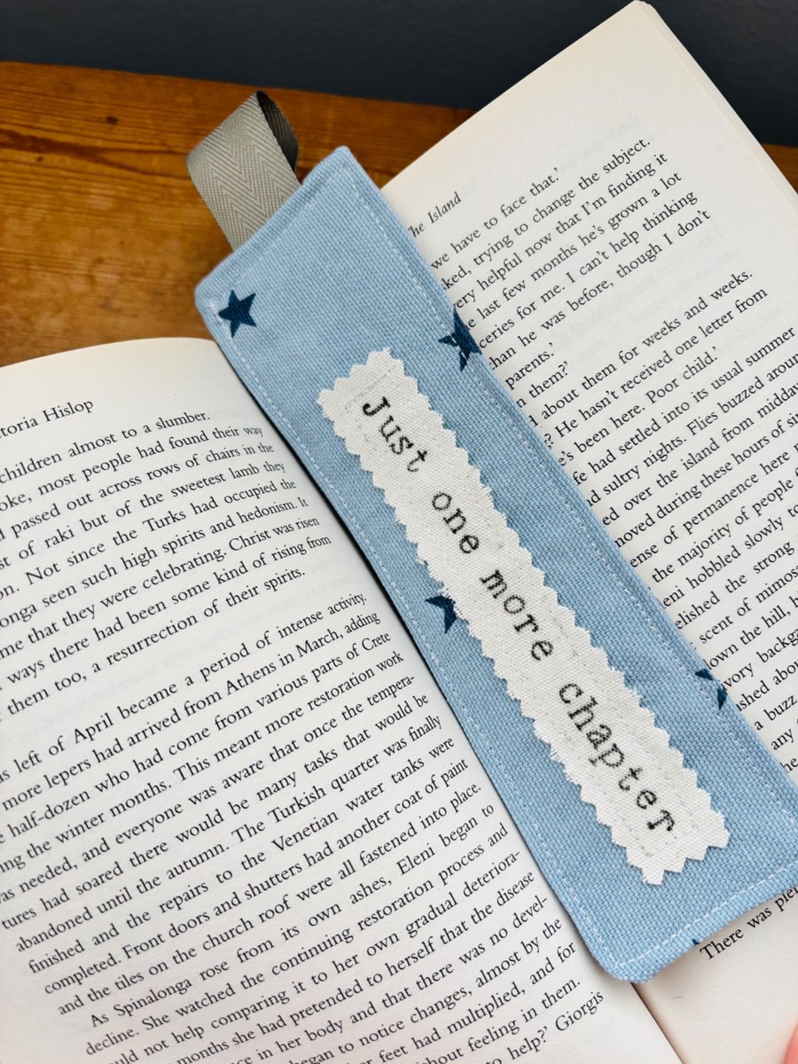 Handmade Fabric Bookmark