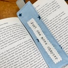 Handmade Fabric Bookmark