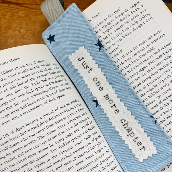 Handmade Fabric Bookmark