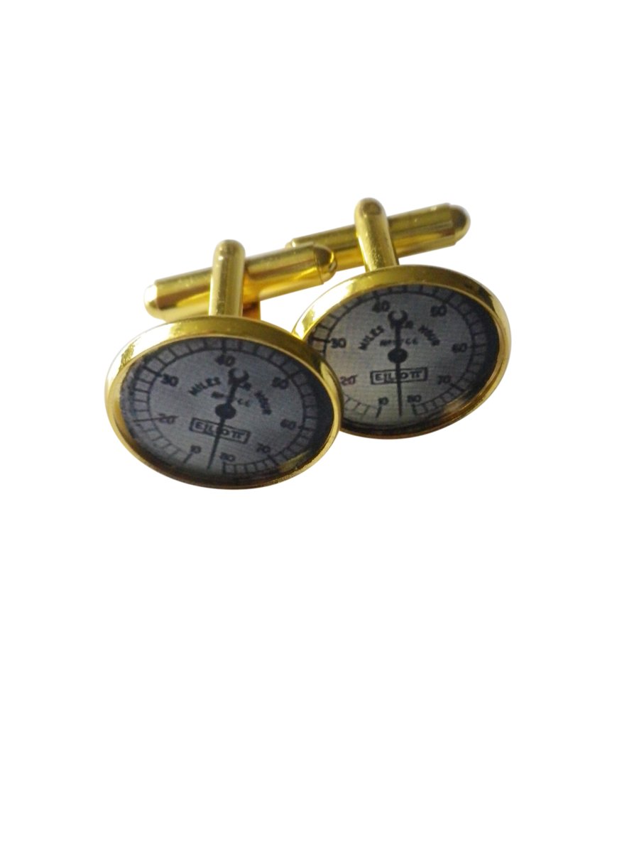  RollsRoyce speedo Cufflinks, silver or gold plated free shipping , gift wrapped