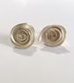 Rose studs in Silver - Image 2