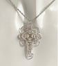 Sterling Silver Chainmaille Celtic Style Pendant - Image 5