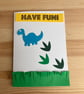 Kids Card Making Kit - Dinosaur Craft Kit - Image 5