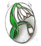 Snowdrops Stained Glass Suncatcher Flower 030 - Image 3