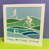 Triathlon Card - Birthday Card
